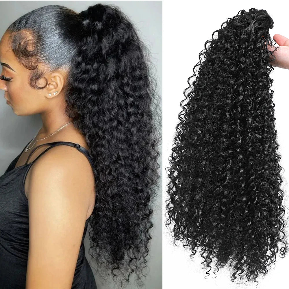 Curly Ponytail Extension | Instant Volume & Effortless Style