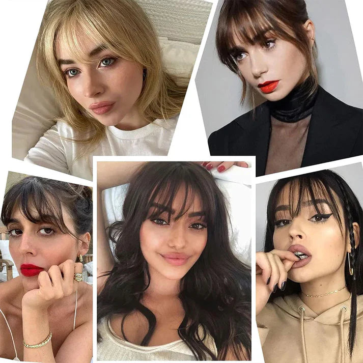 Clip-On Bangs – Effortless Hair Transformation for Instant Style