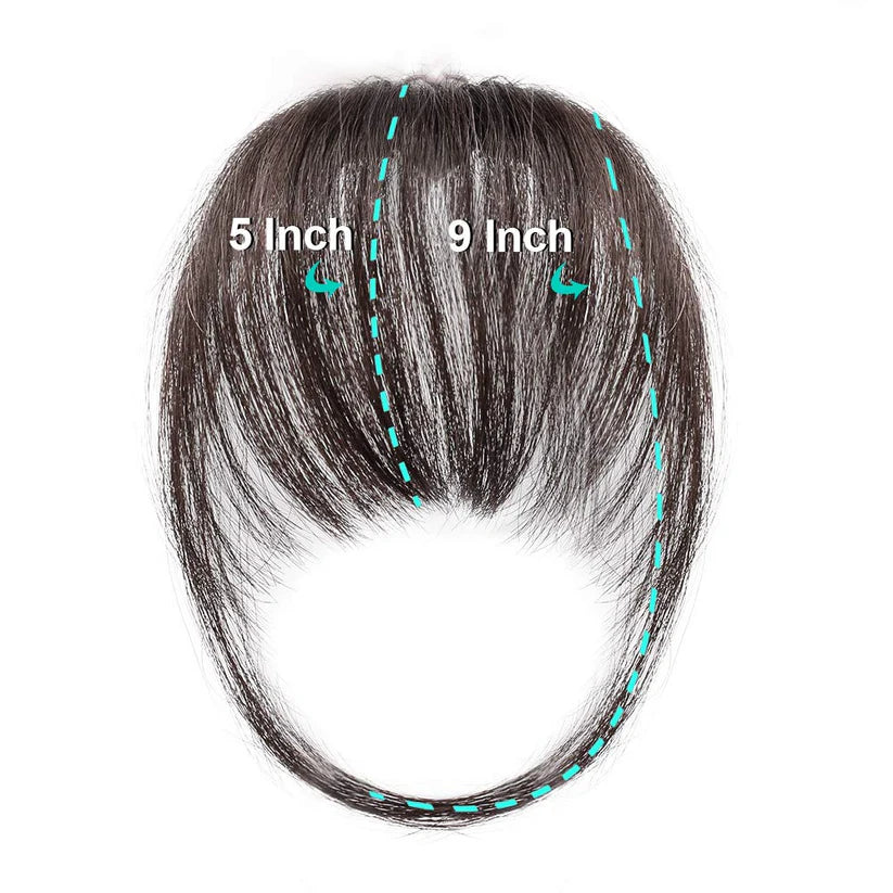 Clip-On Bangs – Effortless Hair Transformation for Instant Style