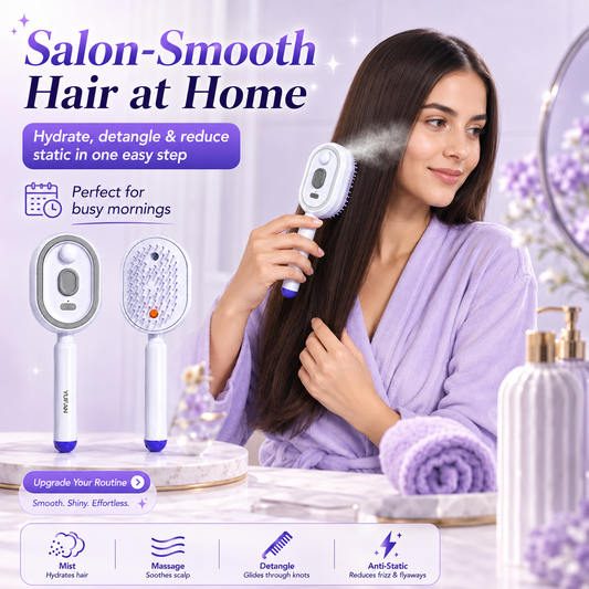 4-in-1 Electric Mist Massage Comb