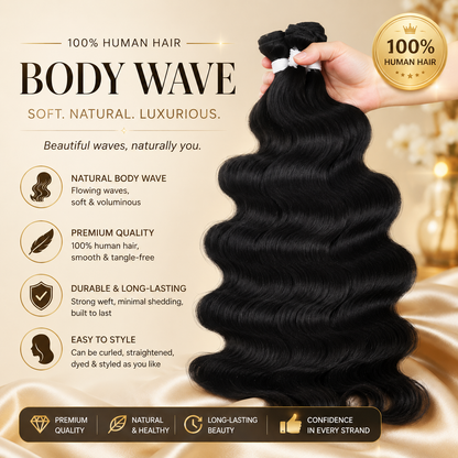 Fitbravo™ -Wavy Hair Extensions