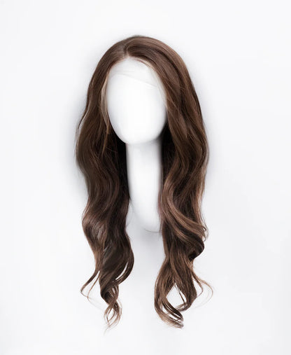 Lace Front Wigs Human Hair – Natural Look & High-Quality 20'' Medium Brown Wig